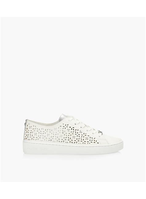 michael michael kors olivia lace-up|Olivia Perforated Leather Slip.